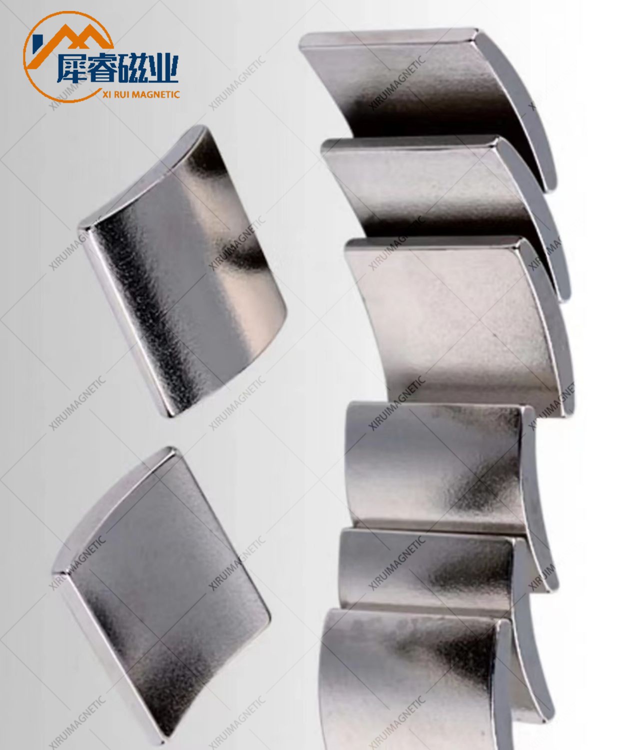 钕铁硼-瓦形磁铁-电机磁铁-非标定制